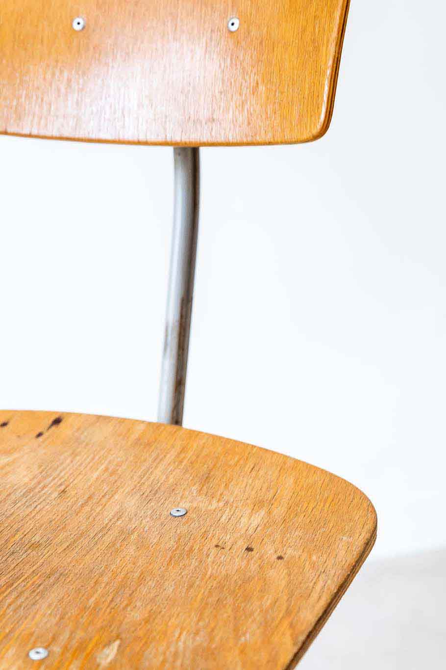 Chaise d'atelier Friso Kramer Cartel de Belleville