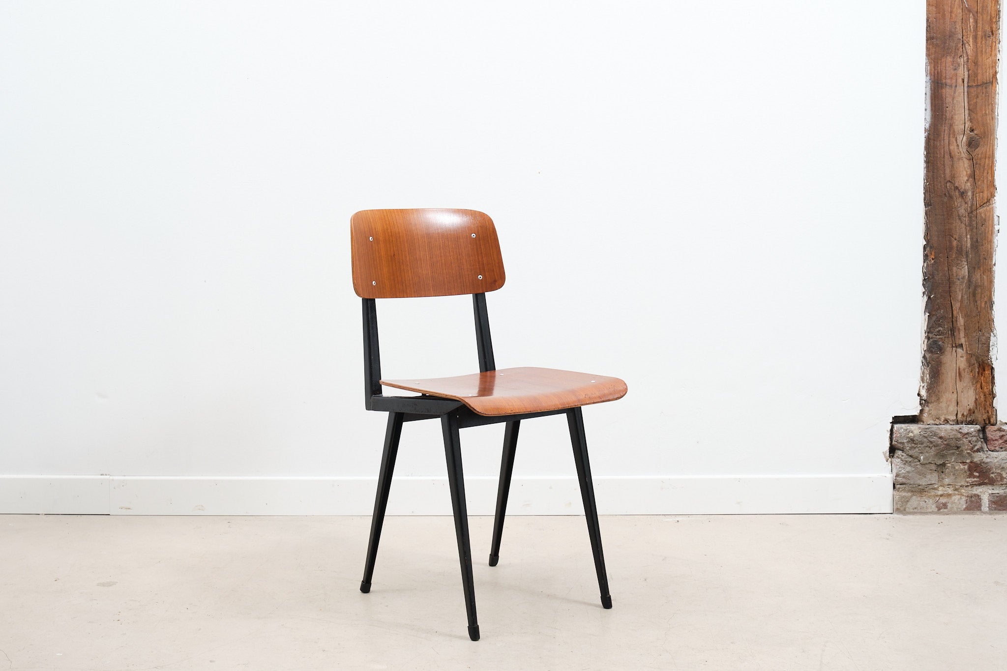 Chaise style Marko 101 chêne / gris