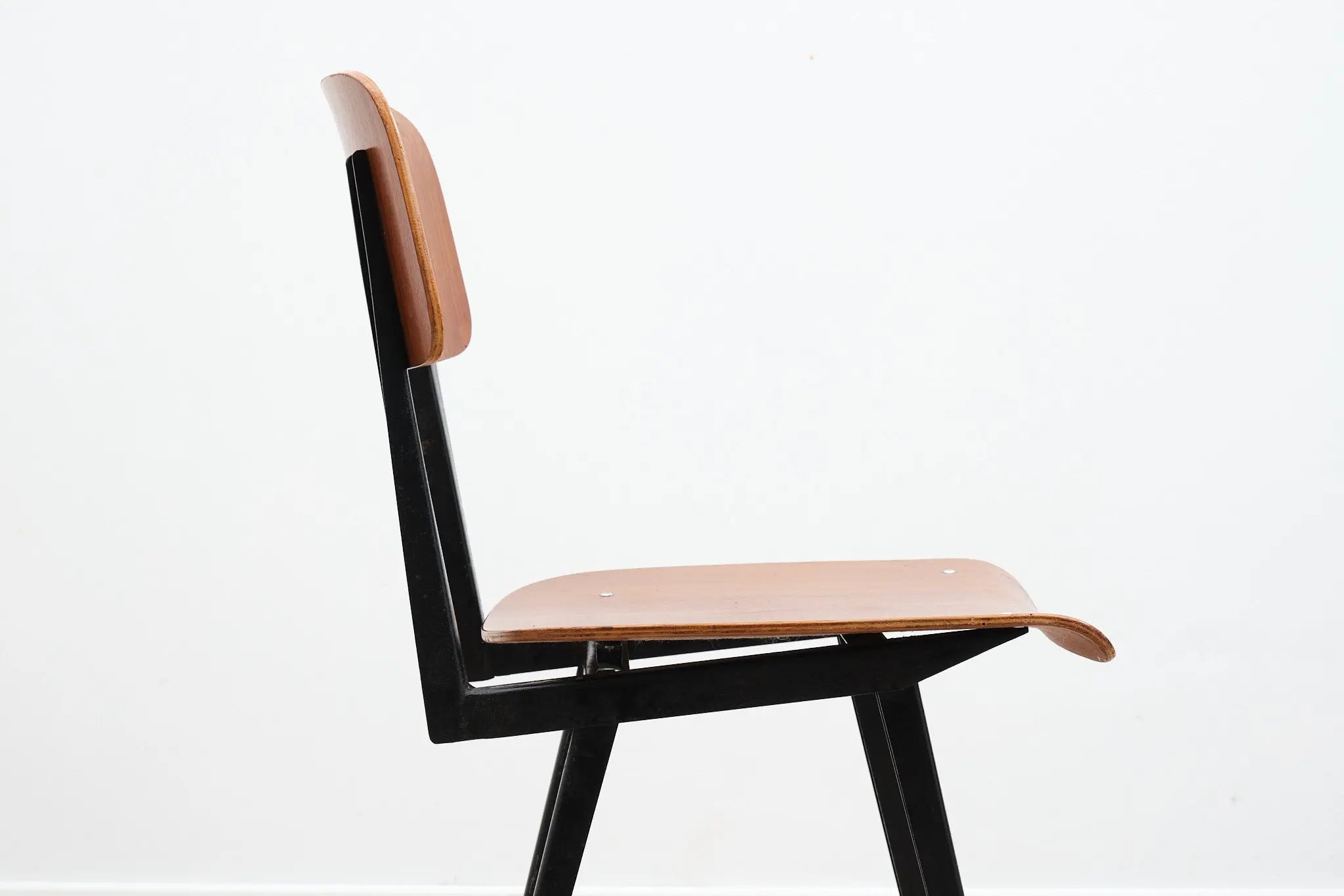 Chaise style Marko 101 chêne / gris Cartel de Belleville