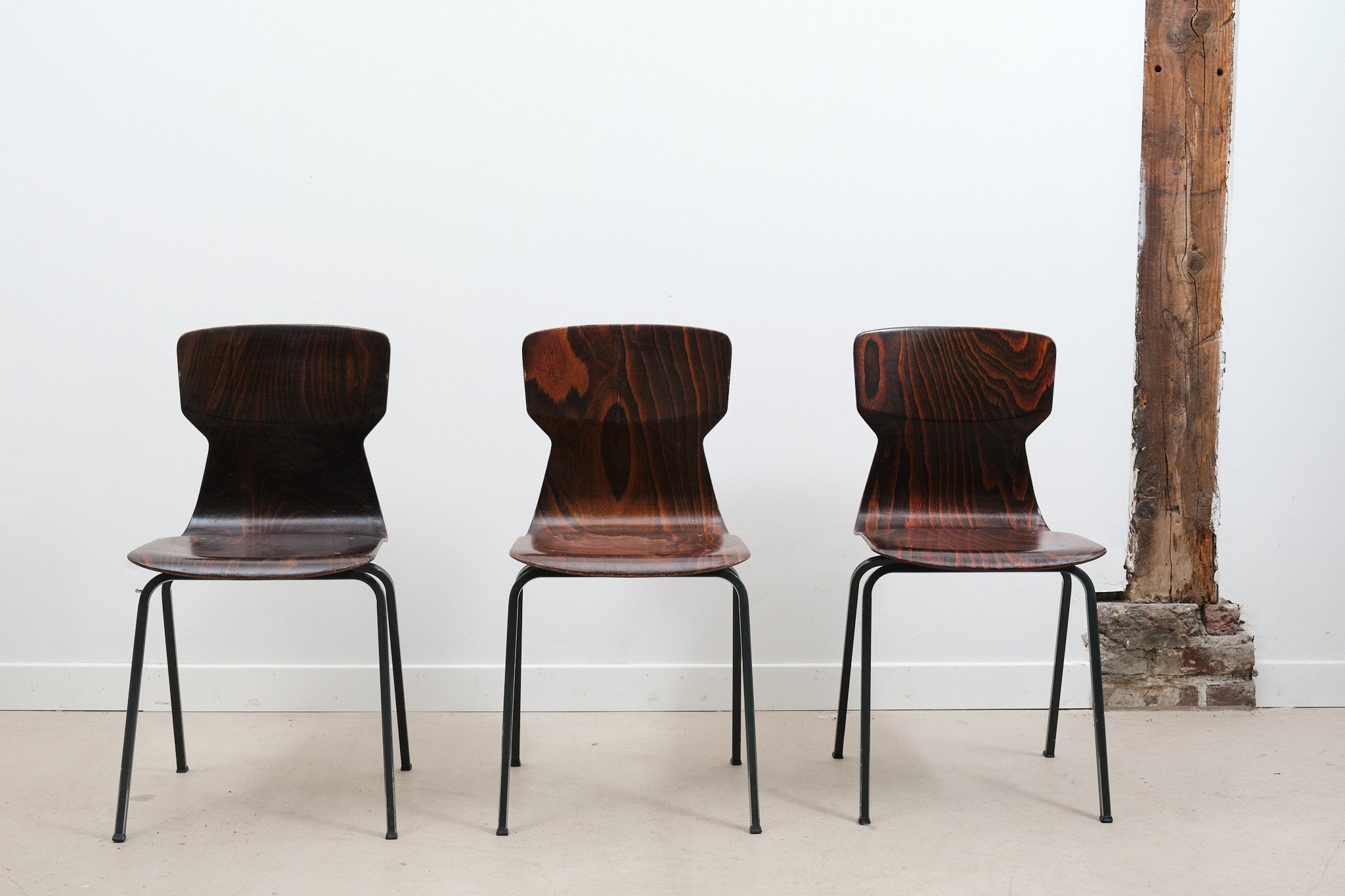 Chaise Eromes E5 ébène / gris