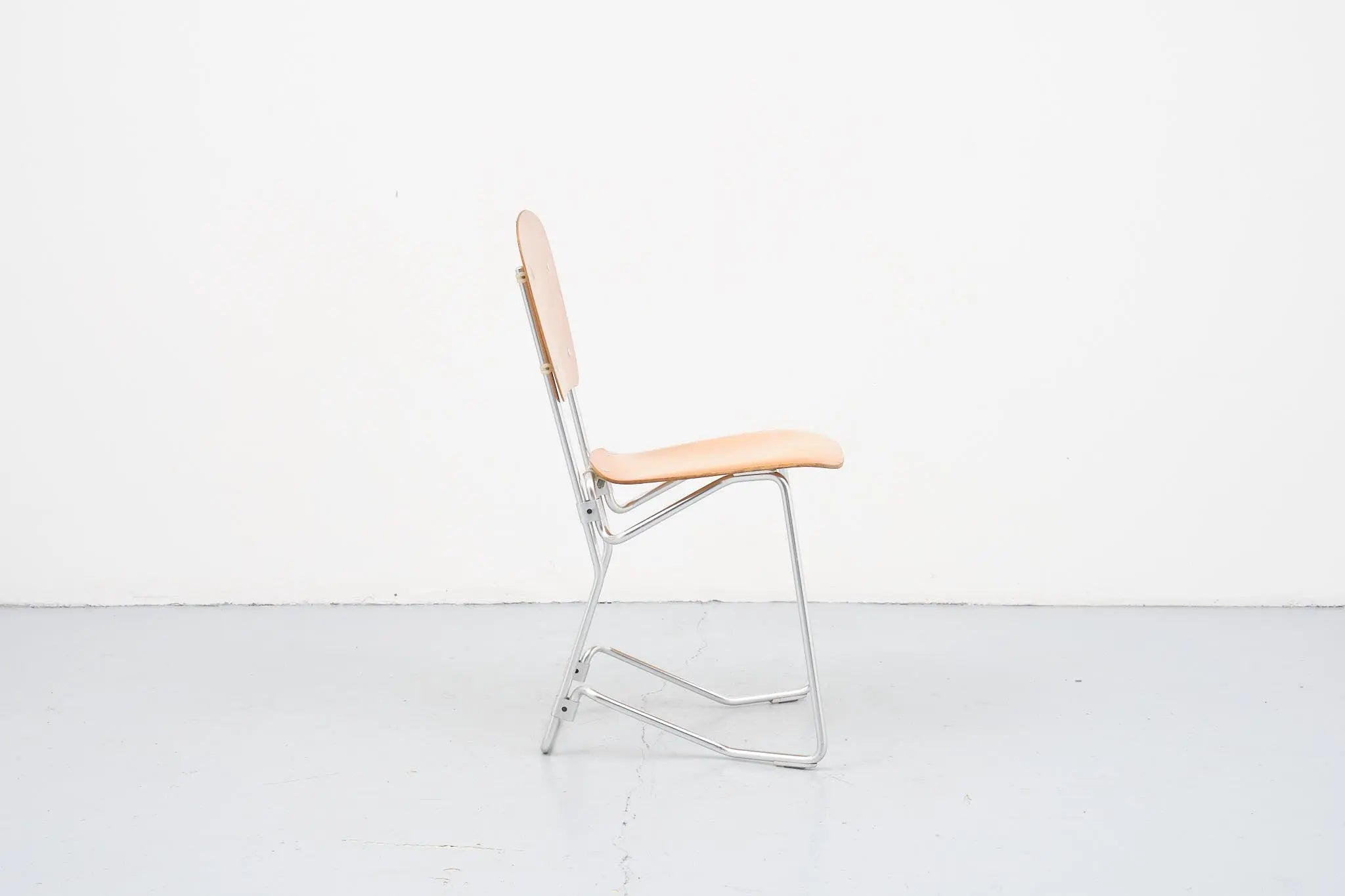 Chaise Aluflex par Armin Wirth Cartel de Belleville