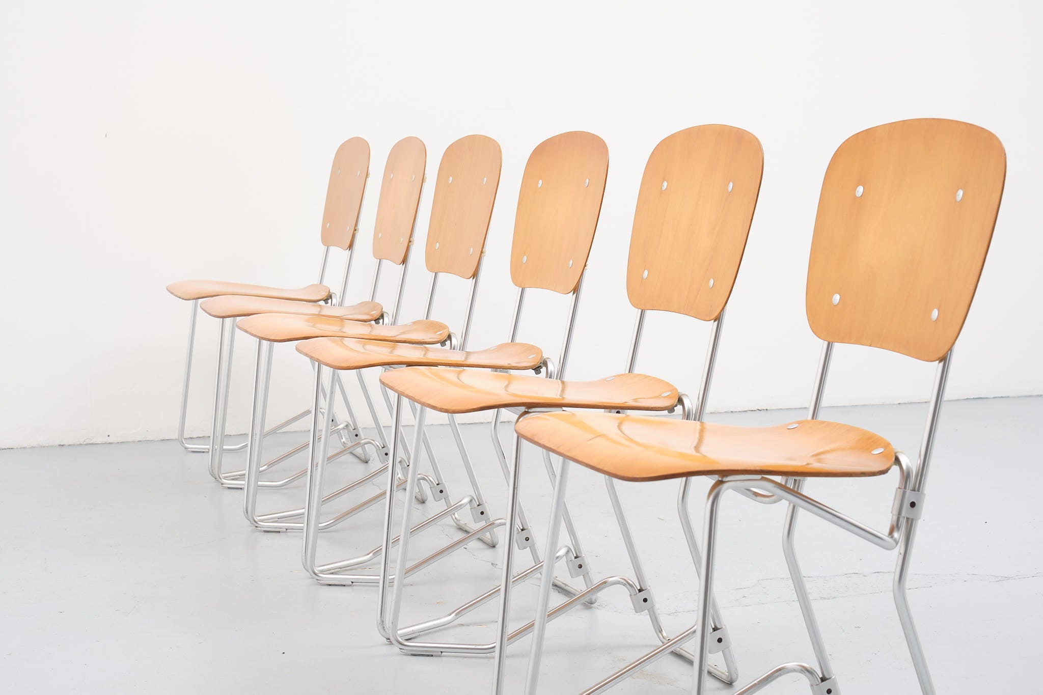 Chaise Aluflex par Armin Wirth
