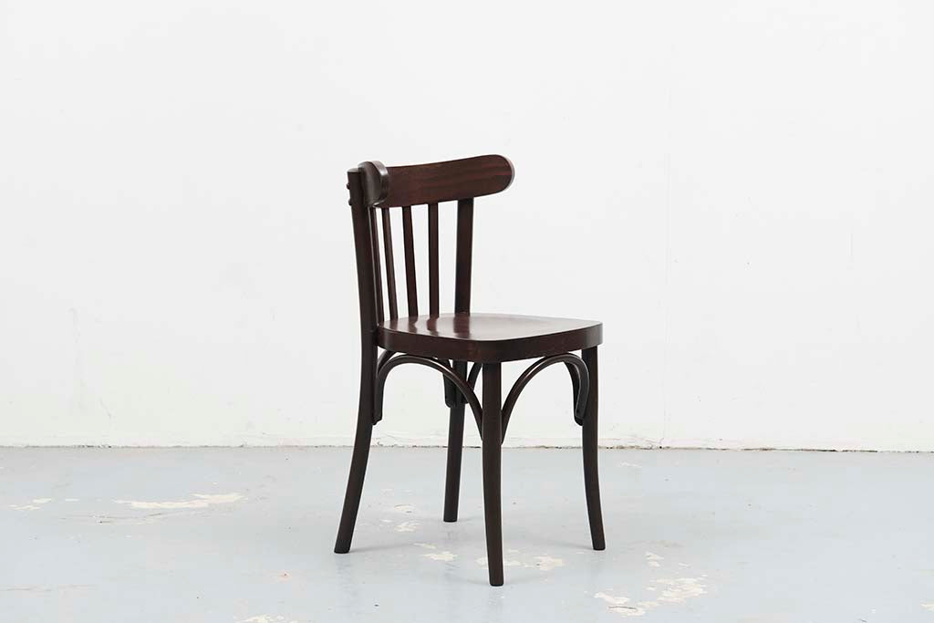 Chaise bistrot style Baumann ébène Cartel de Belleville