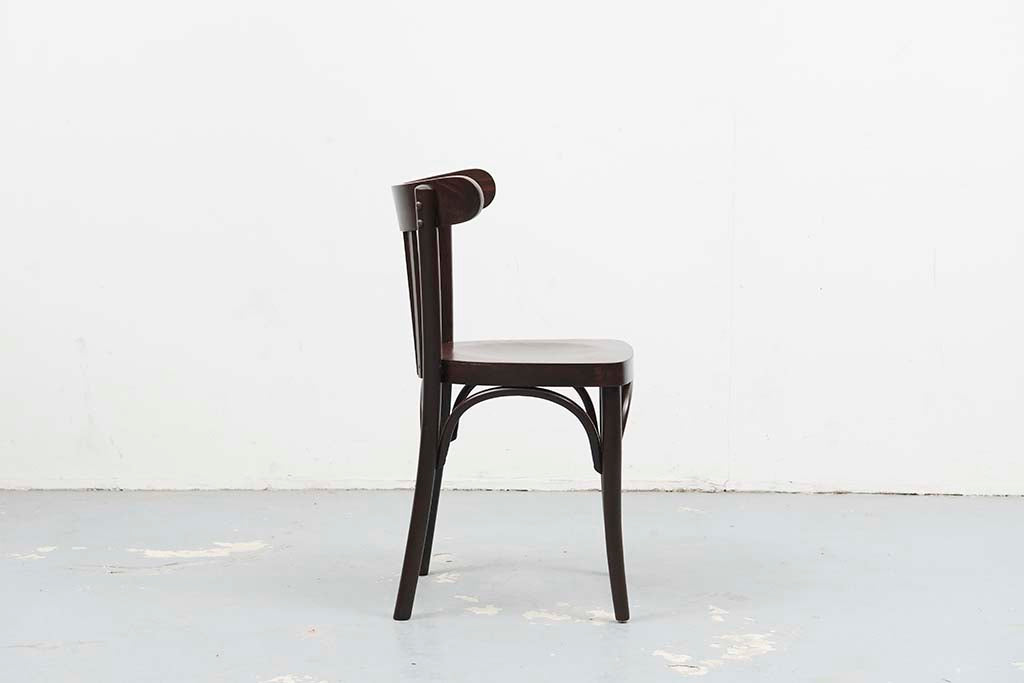 Chaise bistrot style Baumann ébène Cartel de Belleville