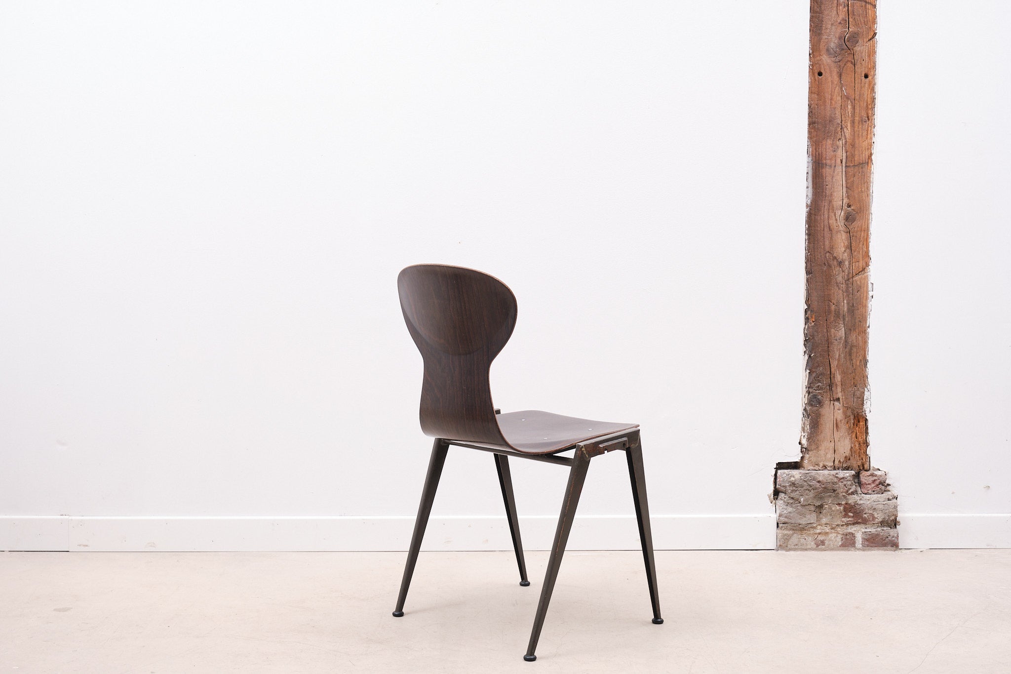 Chaise Presikhaaf bean ébène / anthracite