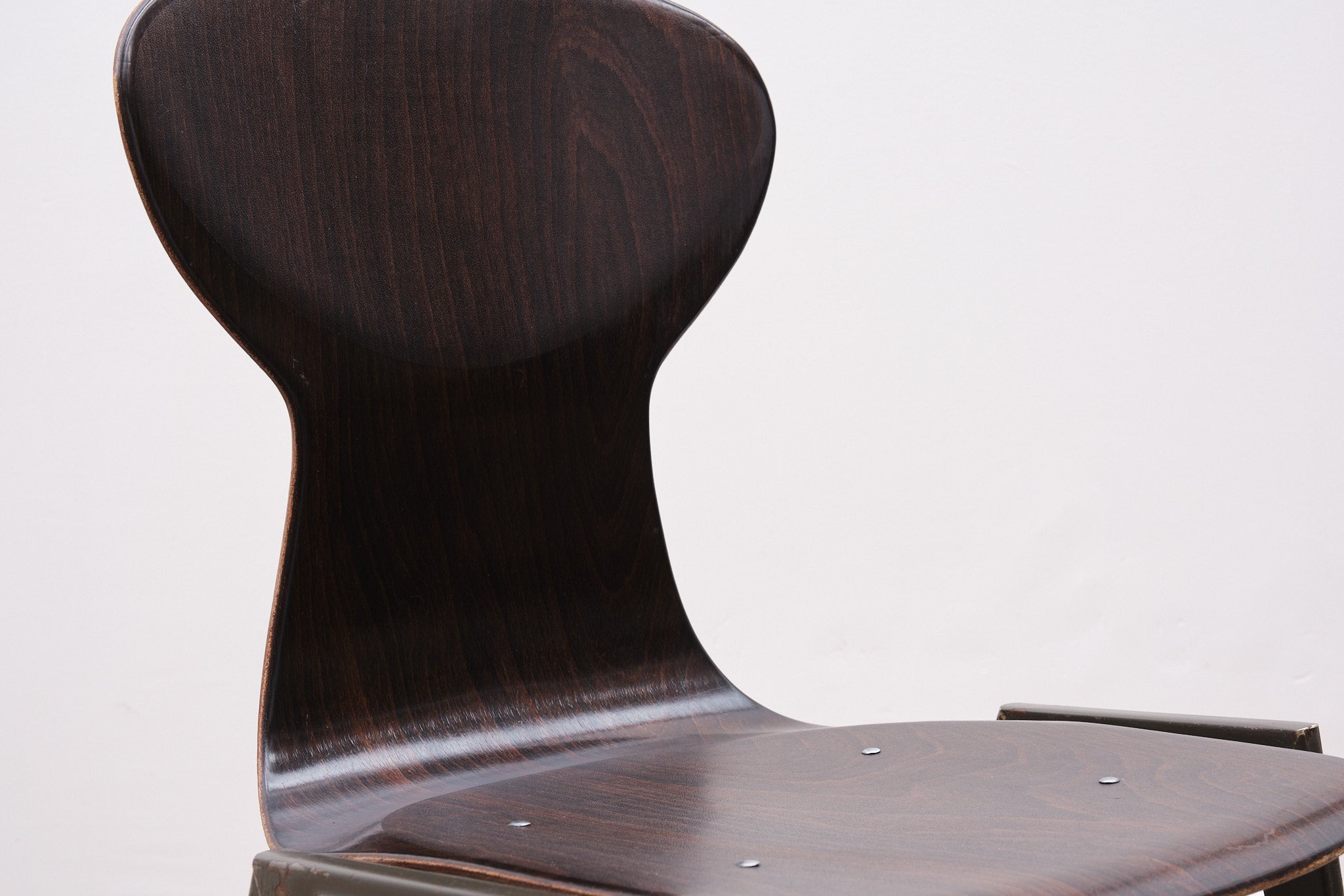 Chaise Presikhaaf bean ébène / anthracite