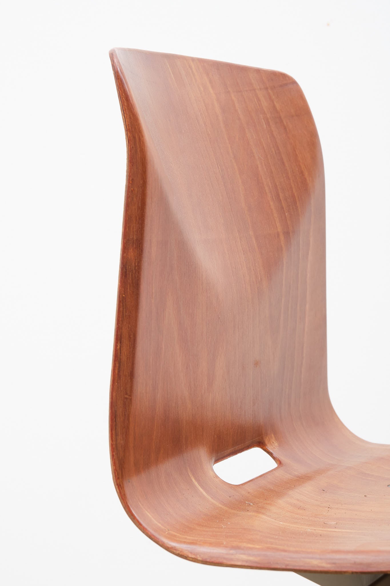 Chaise Galvanitas S22 chêne et beige