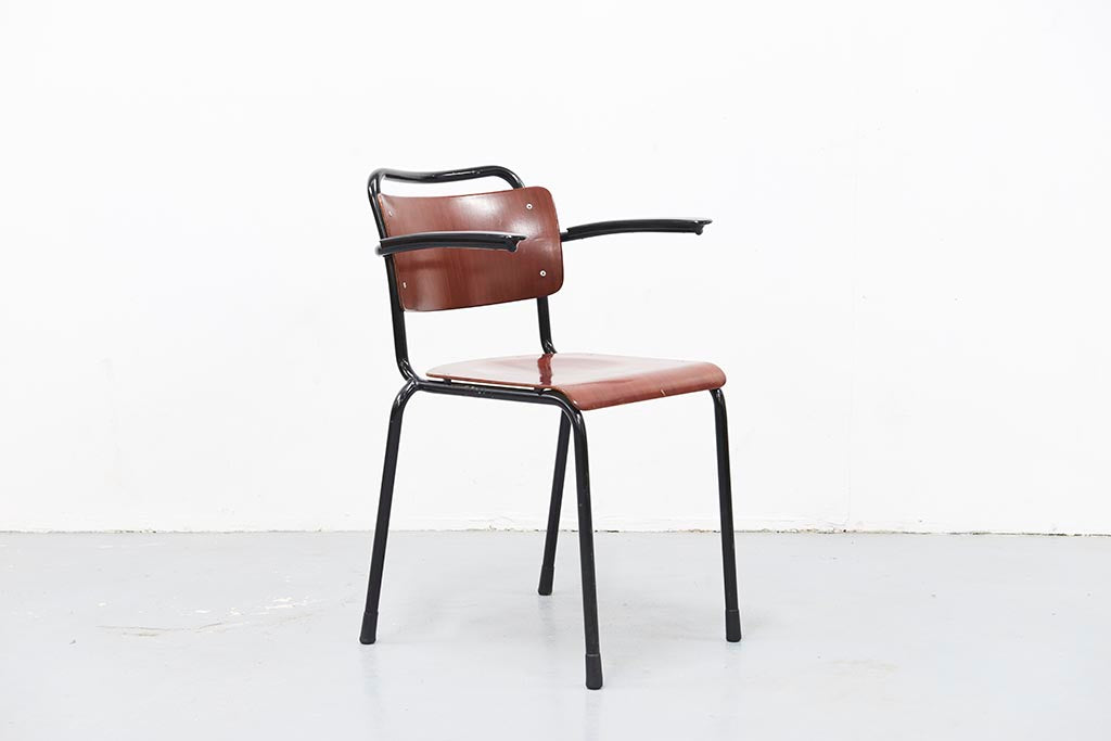 Gispen 206 Accoudoirs - Cartel de Belleville mobilier vintage paris