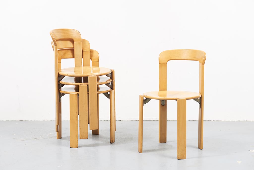 Chaise Kusch+co Bruno Rey - Cartel de Belleville mobilier vintage paris