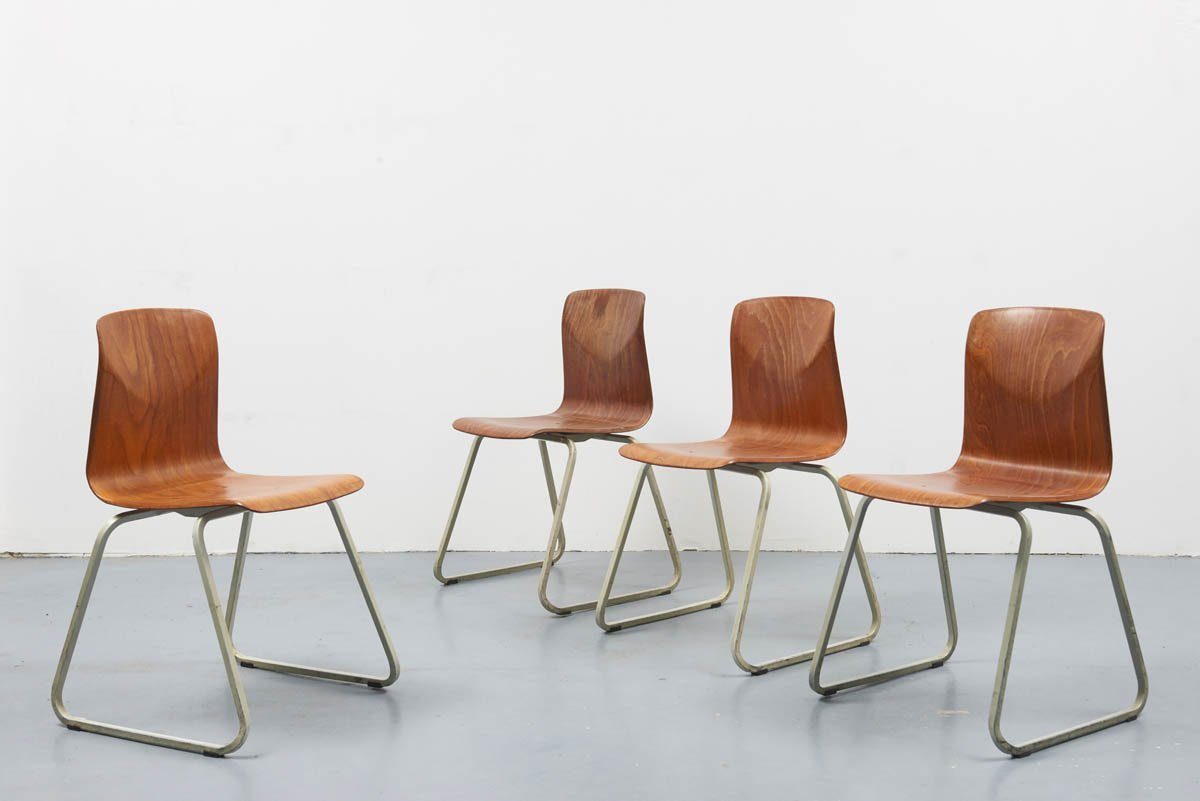 Galvanitas S23 Chêne / Blanc - Cartel de Belleville mobilier vintage paris