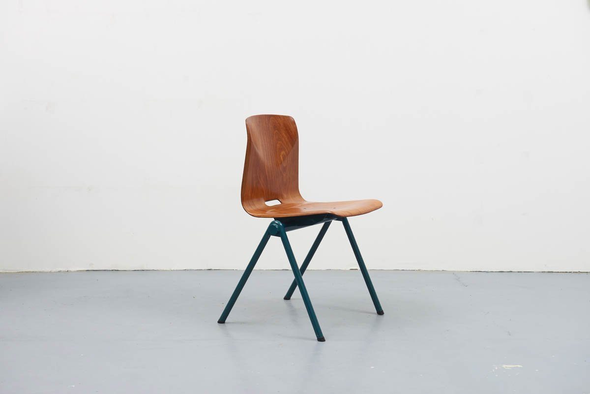 Galvanitas S30 Chêne / Vert - Cartel de Belleville mobilier vintage paris