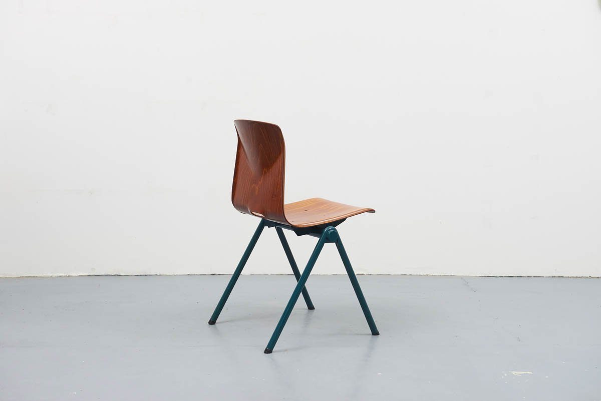 Galvanitas S30 Chêne / Vert - Cartel de Belleville mobilier vintage paris