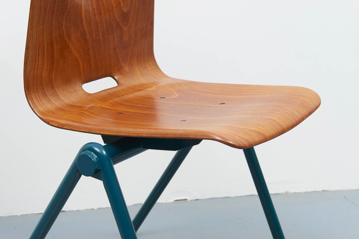 Galvanitas S30 Chêne / Vert - Cartel de Belleville mobilier vintage paris