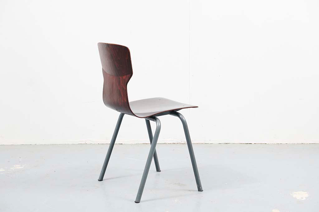 Chaise Eromes Ebène / Aqua - Cartel de Belleville mobilier vintage paris