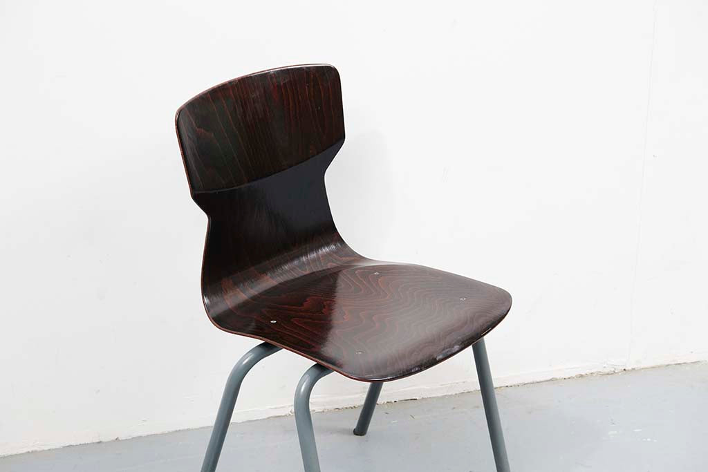 Chaise Eromes Ebène / Aqua - Cartel de Belleville mobilier vintage paris