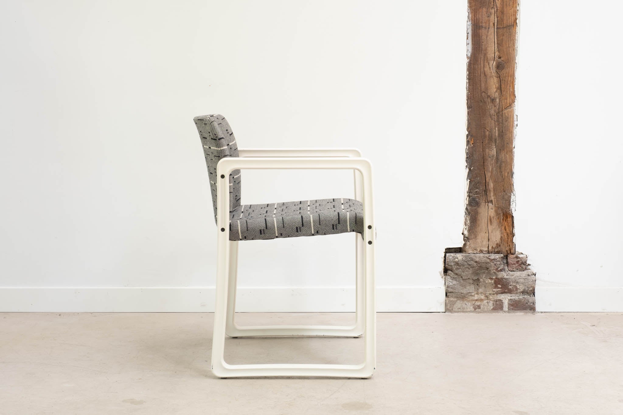 Fauteuil Kembo Upsilon à motifs