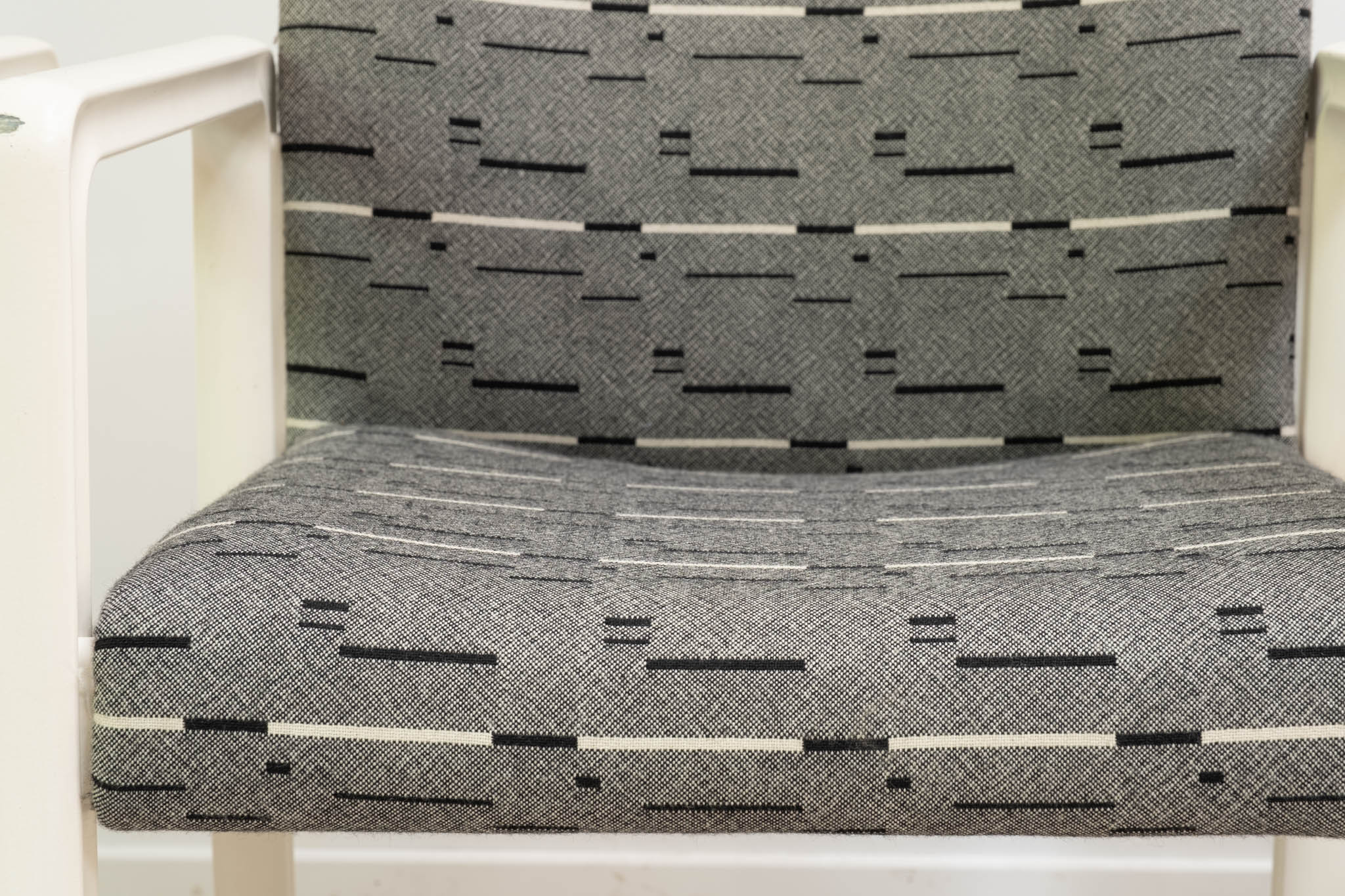 Fauteuil Kembo Upsilon à motifs