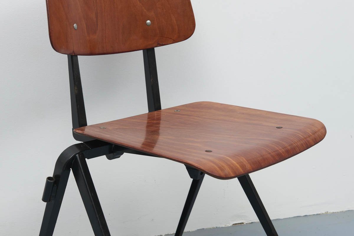 Galvanitas S17 Chêne / Noir - Cartel de Belleville mobilier vintage paris