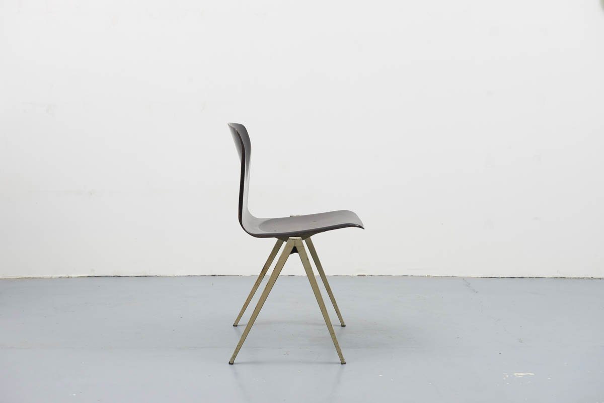 Galvanitas S22 Ébène / Blanc - Cartel de Belleville mobilier vintage paris