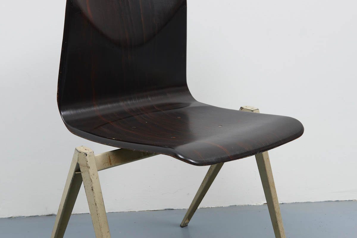 Galvanitas S22 Ébène / Blanc - Cartel de Belleville mobilier vintage paris