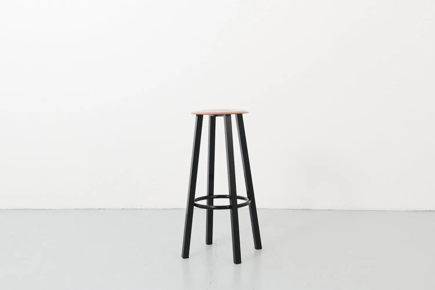 Tabouret de bar assise en pagholz Cartel de Belleville