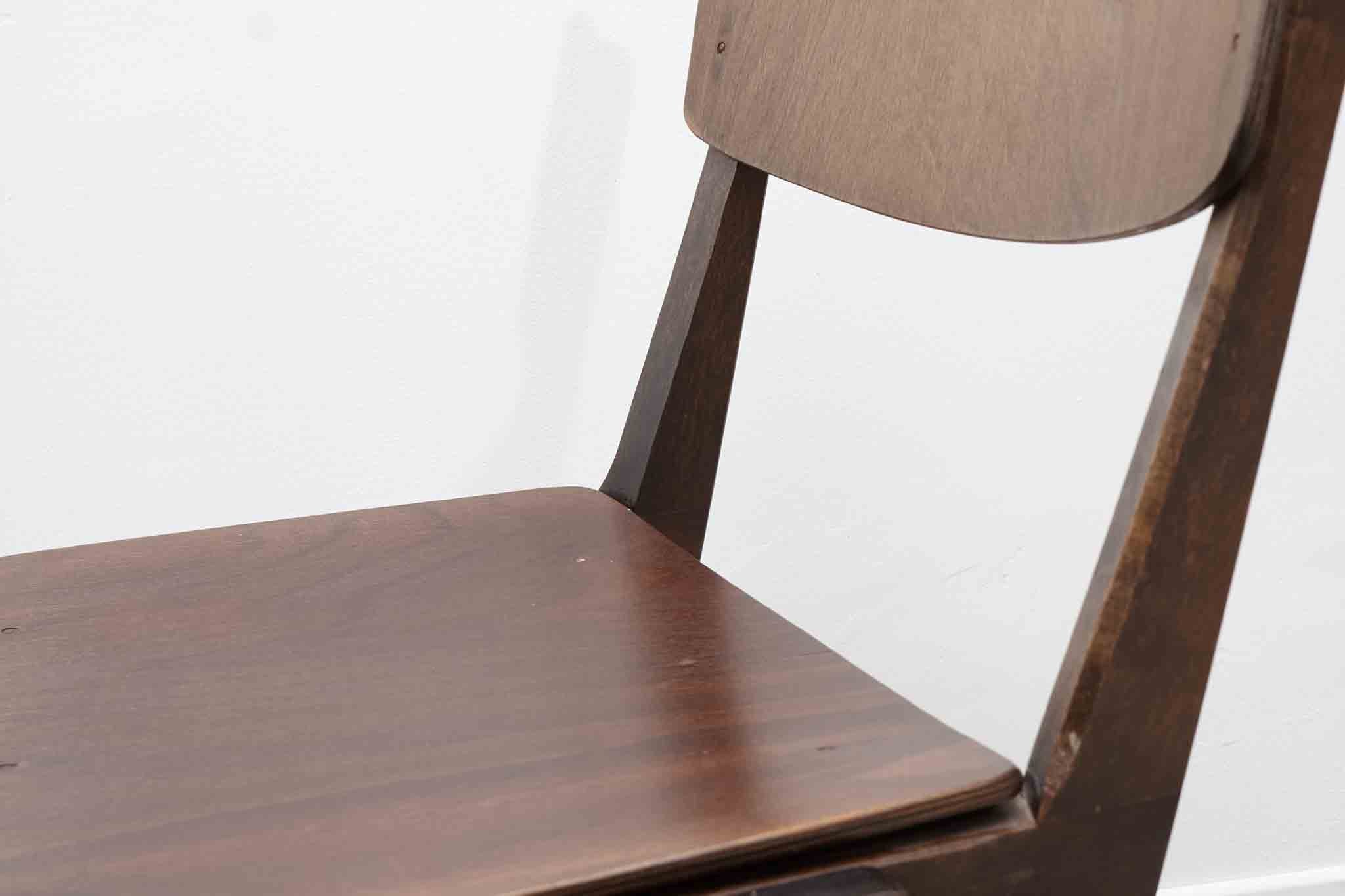 Chaise bistrot ébène