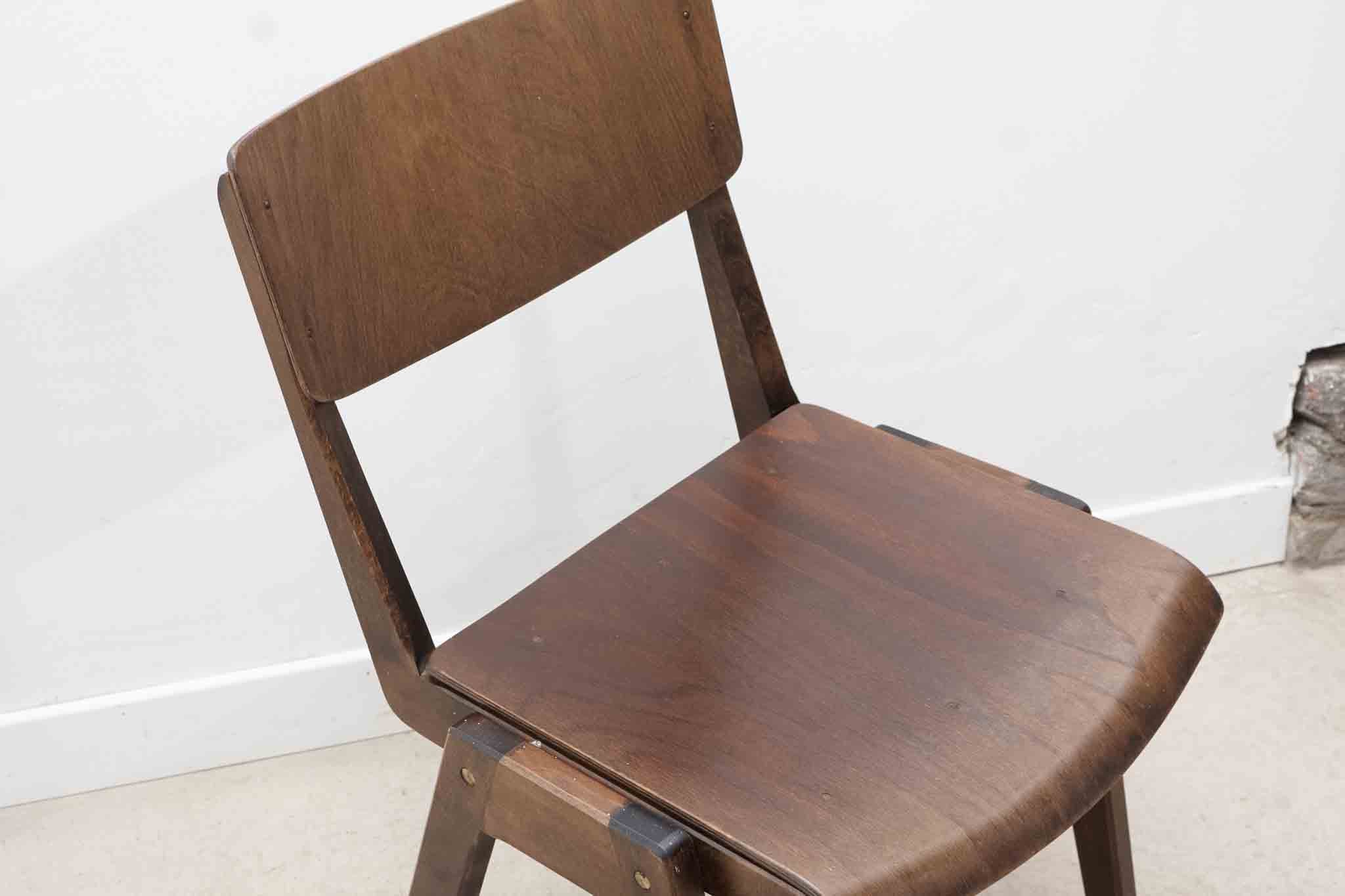 Chaise bistrot ébène