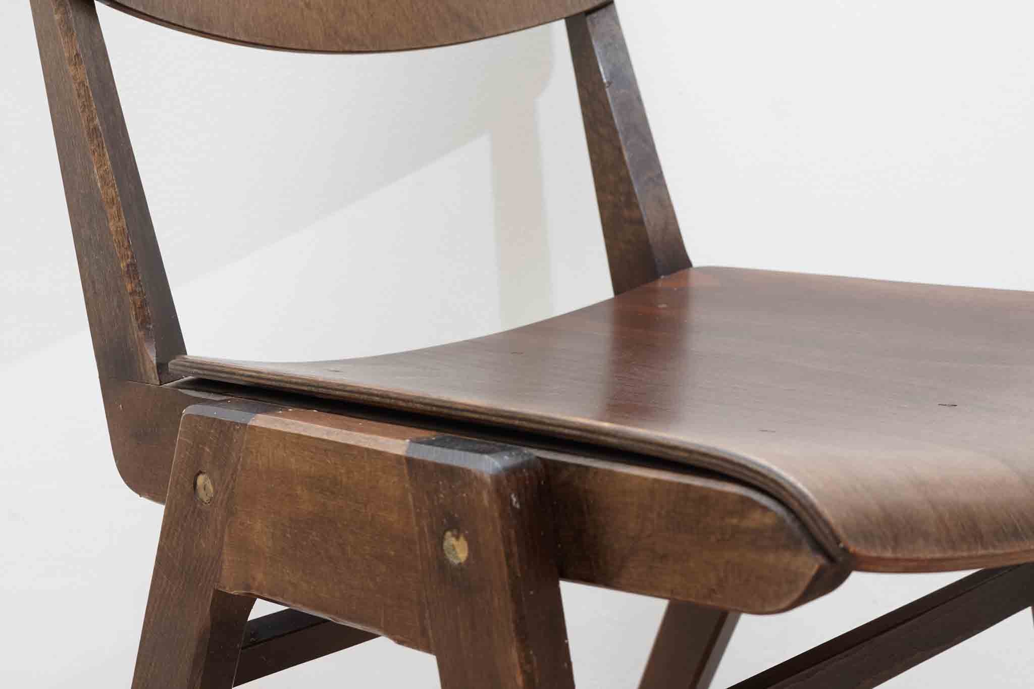 Chaise bistrot ébène