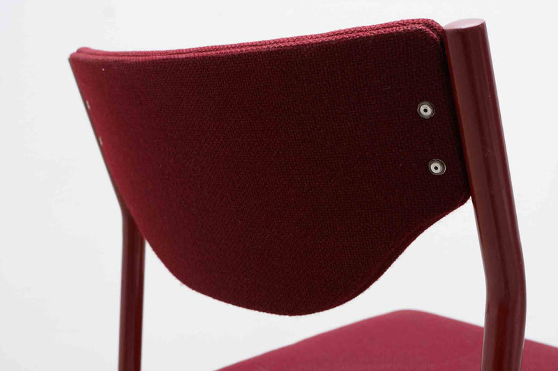 Chaise tapissée couleur Bordeaux