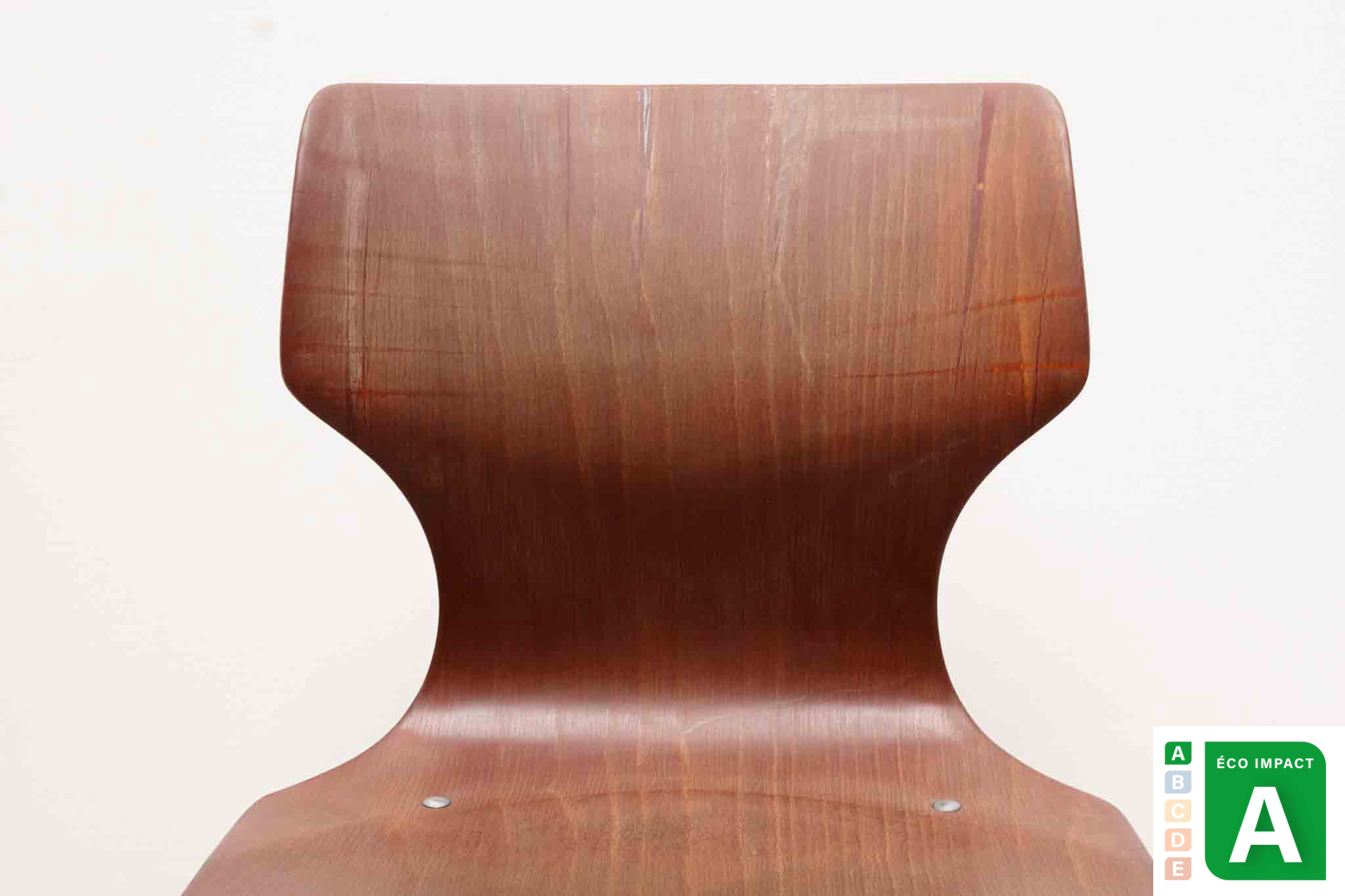 Chaise Galvanitas S19 chêne / blanc 1ère edition