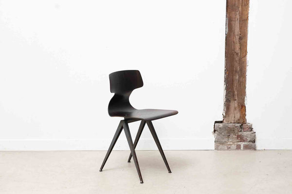 Galvanitas S14 Chair (1958) Ebony / Black