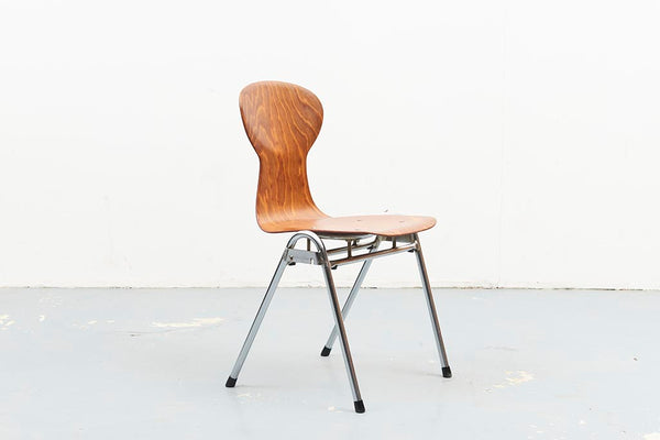Eromes Ant Chair Oak / Chrome