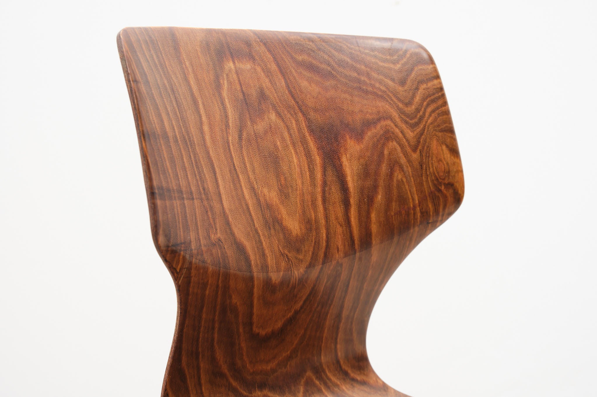 Adjustable workshop chair oak / chrome