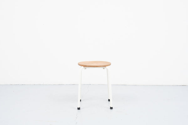 Small stool beech / white