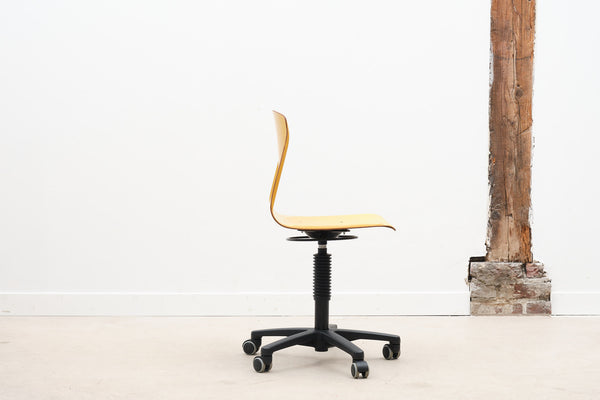 Office chair on wheels
