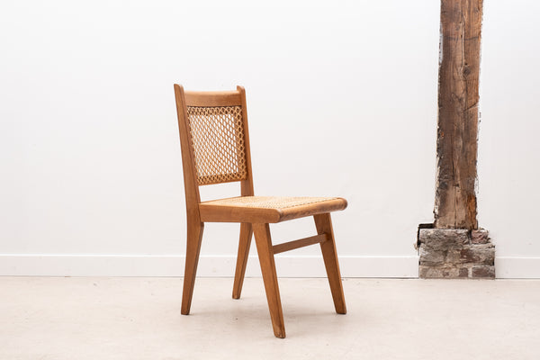 Scandinavian cane chair