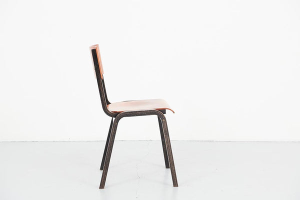 Pagholz chair all wood oak / brown