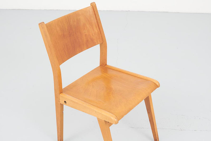 Chaise en bois vintage Allemagne