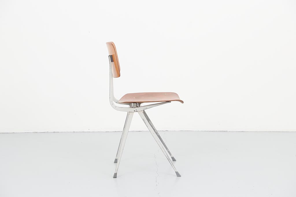 Chairs "Result" Friso Kramer oak / light gray in pagwood