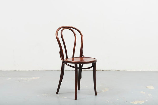 Dark oak Thonet style chair