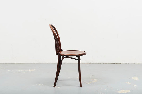Dark oak Thonet style chair