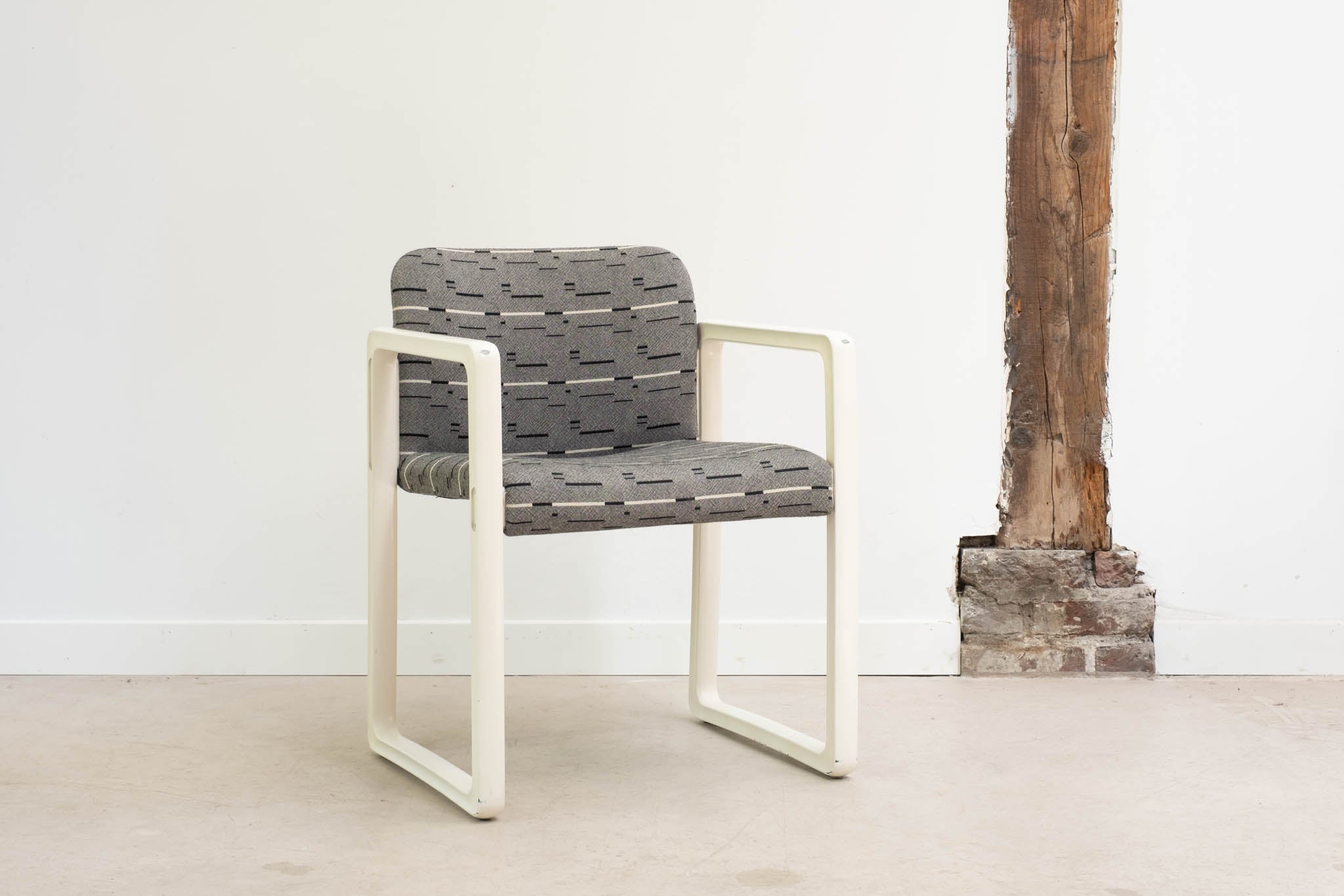 Upsilon Patterned Armchair by Kembo