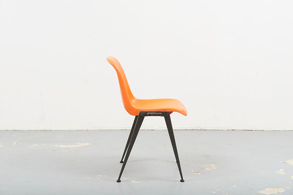Chair Presikhaaf Orange / Gray