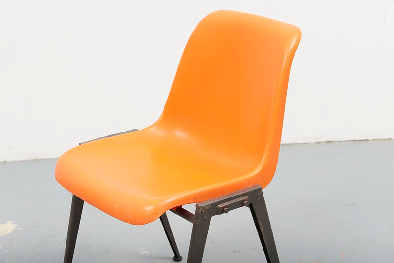 Chaise Presikhaaf orange / gris