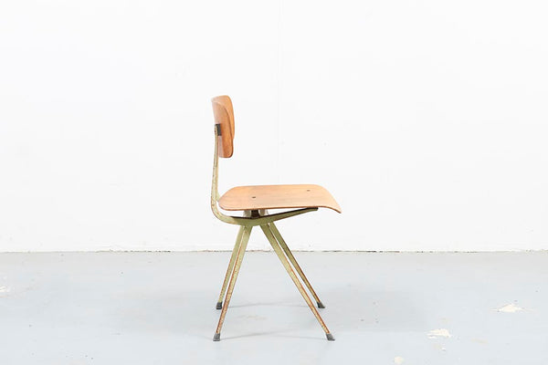 Chair Friso Kramer Result Oak/Yellow 1st edition