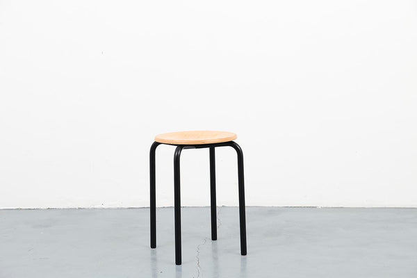Small stool beech / black