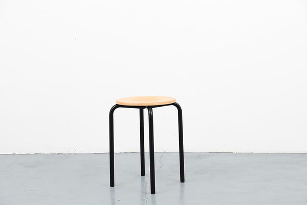 Small stool beech / black