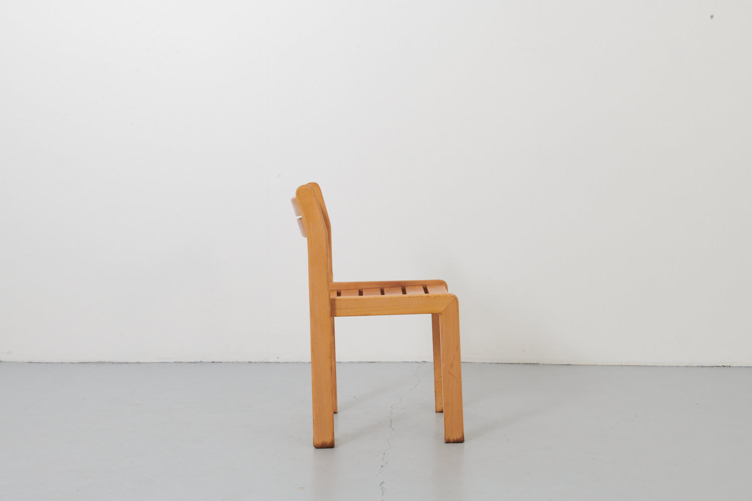 André Sornay style beech chair